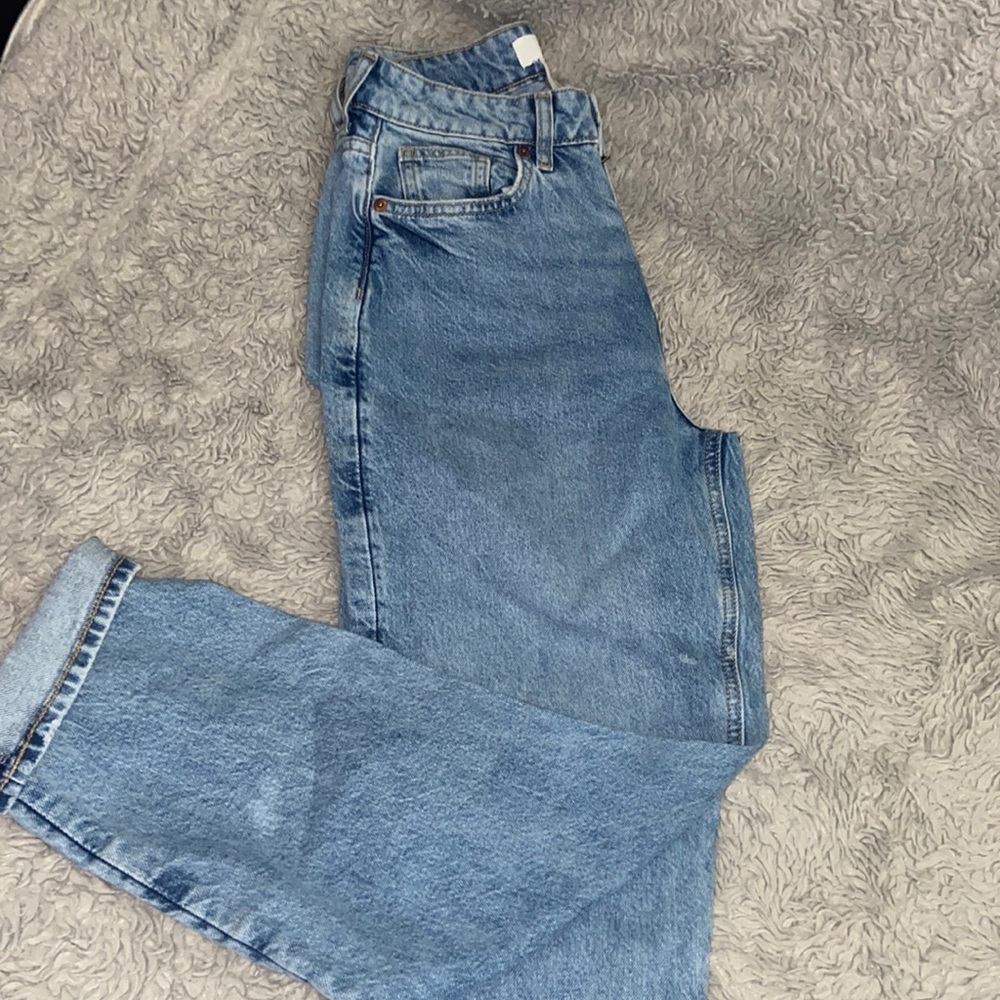 Boyfriend high waisted mom jeans